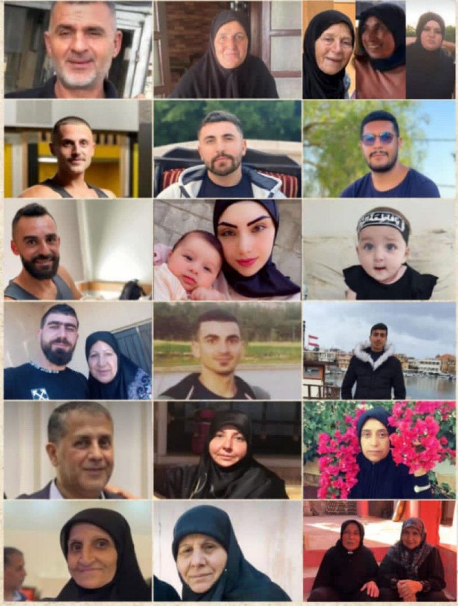 An entire family wiped out by Israel’s airstrike on a building in Ayto, Zagharta yesterday where they had taken refuge in. 
They had fled from the village of Aitaroun, Southern Lebanon as it was heavily bombarded.