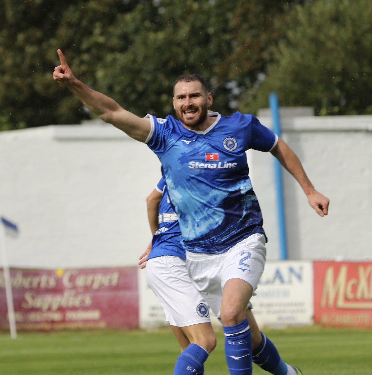 A highly regarded squad by everyone connected with Stranraer - many of whom returning to town this coming weekend for Grant Gallagher &amp; Scott Robertson’s Testimonial! ⚽️

A blockbuster weekend for the Blues - we hope to see you all there! 👋🏼

#StickingTogether 🫶🏻 | #MONBLU 💙