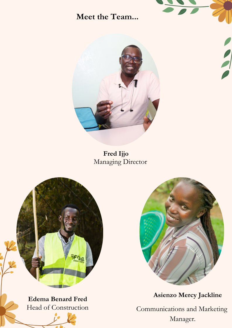 FobConsult's tweet image. Introducing the dynamic leadership team behind FOB Consult Ltd! 🌿💼 Committed to sustainable development and eco-friendly innovation, they’re shaping a greener future with bamboo. Meet the minds driving change! 

#MeetTheTeam #SustainabilityLeaders #BambooSolutions #FOBConsult