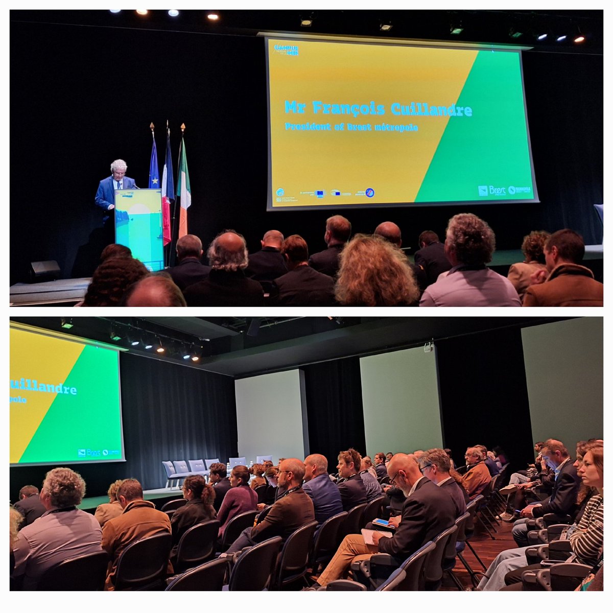 Ouverture par <a href="/FCuillandre/">François Cuillandre</a> de la #14EmSeatechweek <a href="/CampusMer/">Campus mondial de la mer</a> retrouvez <a href="/Bpnaval/">Bretagne Pôle Naval</a> pour échanger et partager des sujets économiques et #maritimes