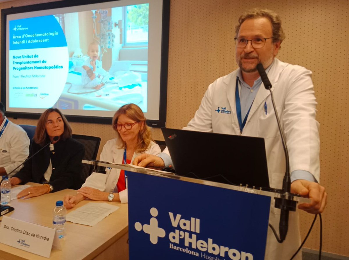 "Els pacients tenen sovint ingressos de mitjana i llarga durada i, a més de l'excel·lència mèdica, se'ls ha de proporcionar el màxim benestar emocional", explica el Dr. Lucas Moreno, cap d'Oncologia i Hematologia Pediàtriques, que cada any atén uns 1⃣0⃣0⃣ pacients nous.