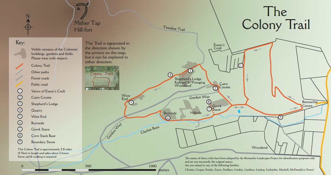 During the early 19th century, land 'improvements' led to some of Aberdeenshire's rural farmers becoming 'colonists' on the slopes of Bennachie. The last died in 1939, bringing an end to this remarkable story. To explore the ruins today, find out more:
bailiesofbennachie.co.uk/files2/Colony_…