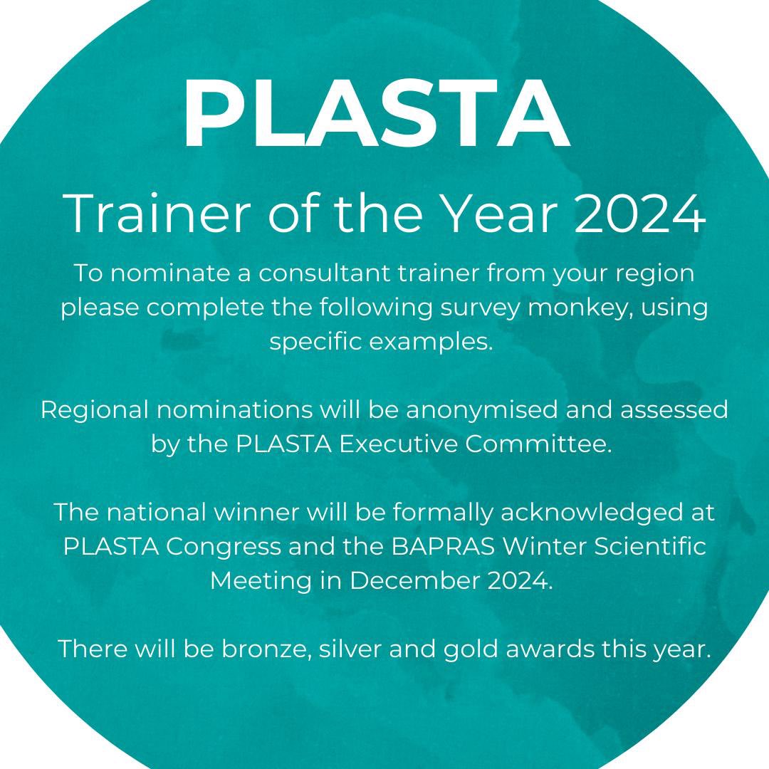 PLASTA (@plastauk) on Twitter photo 🏆 PLASTA Trainer of the Year 2024- Nominations are now open! Click the link in our bio to access the nomination form! 🏆 PLASTA Trainer of the Year 2024- Nominations are now open! Click the link in our bio to access the nomination form!