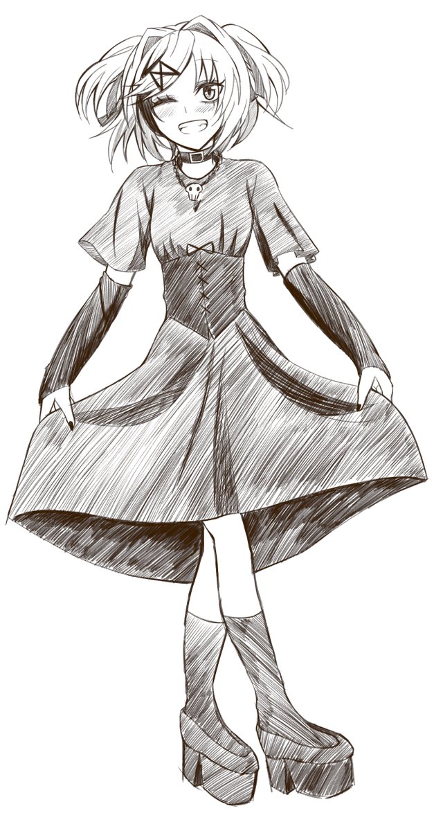 Gothsuki sketch

Although Gothsuki wasn't my idea, I made the casual corset design.

(Goth Natsuki design by @/Eclipxare)

#DDLC #DokiDokiLiteratureClub #ddlcnatsuki #gothstyle