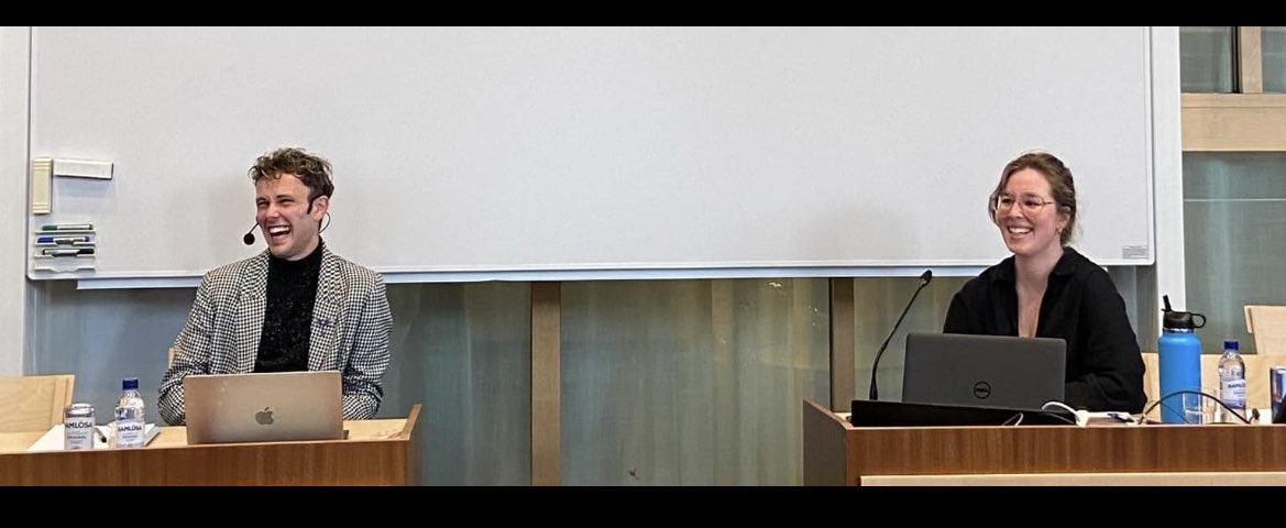 Last Friday was a dream! First a very stimulating and great discussion with @WhereisDean, followed by a fantastic party 🦒🪩🐆 🪩🦓- thanks to all those who took part and made it possible! Still getting used to being called Dr Bendfeldt though