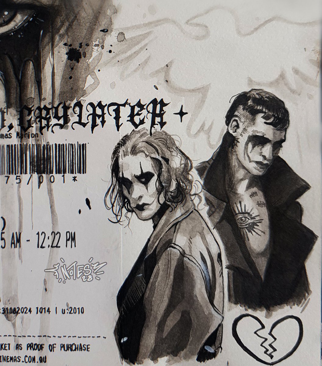 notes28's tweet photo. 🐦‍⬛🖤
#TheCrow https://t.co/n29dCqqfgb