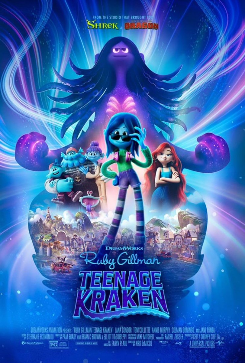 Ruby Gillman: Teenage Kraken

Interesting concept for a coming-of-age story and colorful animation.
But the execution is hopelessly messy with no clear focus or drive.

Netflix / Rating: E+

#RubyGillmanTeenageKraken #MovieReview #Movies #Streaming #Netflix