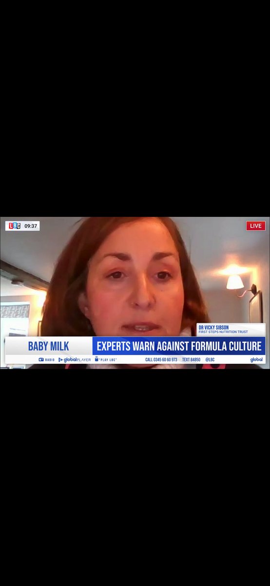 Dr Vicky Sibson (@sibsonvicky) on Twitter photo Great to be able to have a proper detailed discussion about the problem with #formula marketing in the UK & why plain labelling might be a part of the solution
#EndExploitativeMarketing
Thx to <a href="/DoctorChrisVT/">Chris van Tulleken 🏳️🌈</a> raising the profile of this impt issue Great to be able to have a proper detailed discussion about the problem with #formula marketing in the UK & why plain labelling might be a part of the solution
#EndExploitativeMarketing
Thx to <a href="/DoctorChrisVT/">Chris van Tulleken 🏳️🌈</a> raising the profile of this impt issue