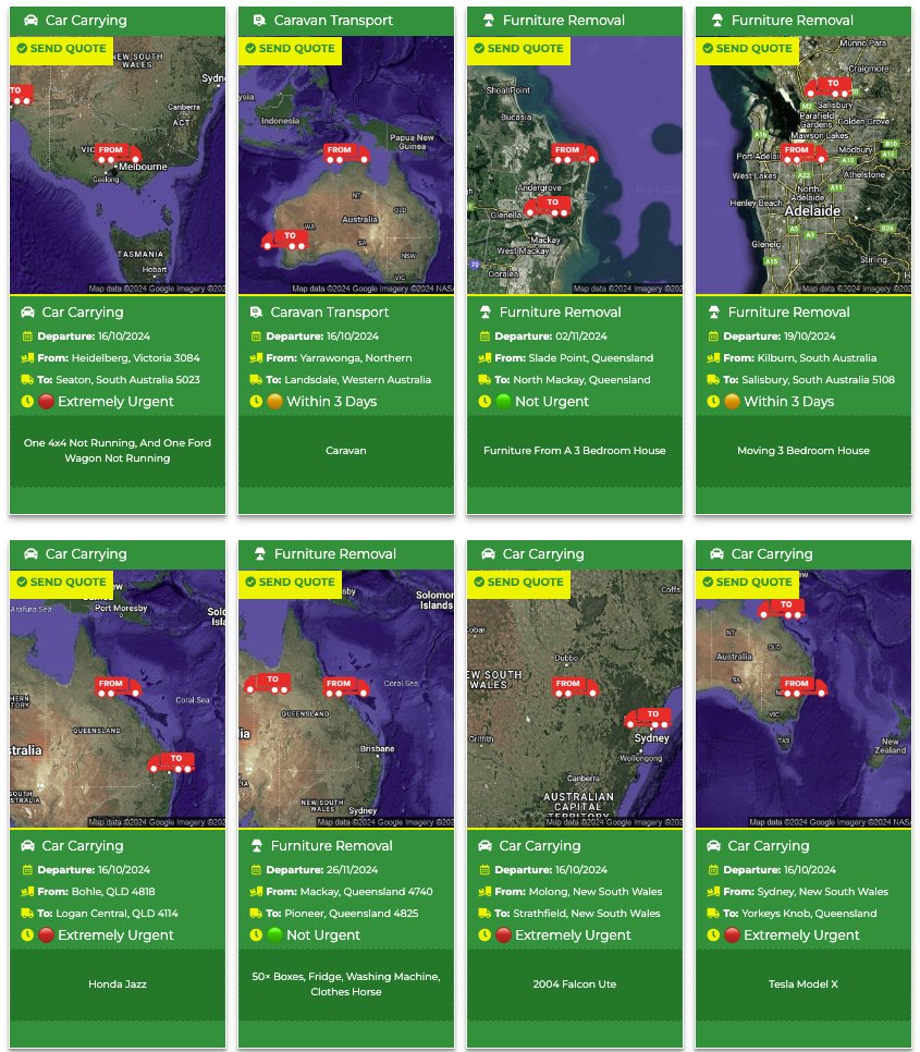 Freightoz_au's tweet image. 📷 Ready to hit the road and take on a new challenge? Check out Freight Oz&apos;s latest consignments waiting for skilled transport operators like you! 📷 #TransportOperators #FreightOz #onthemove
📷 Click here: freightoz.com.au/landing-page-s…