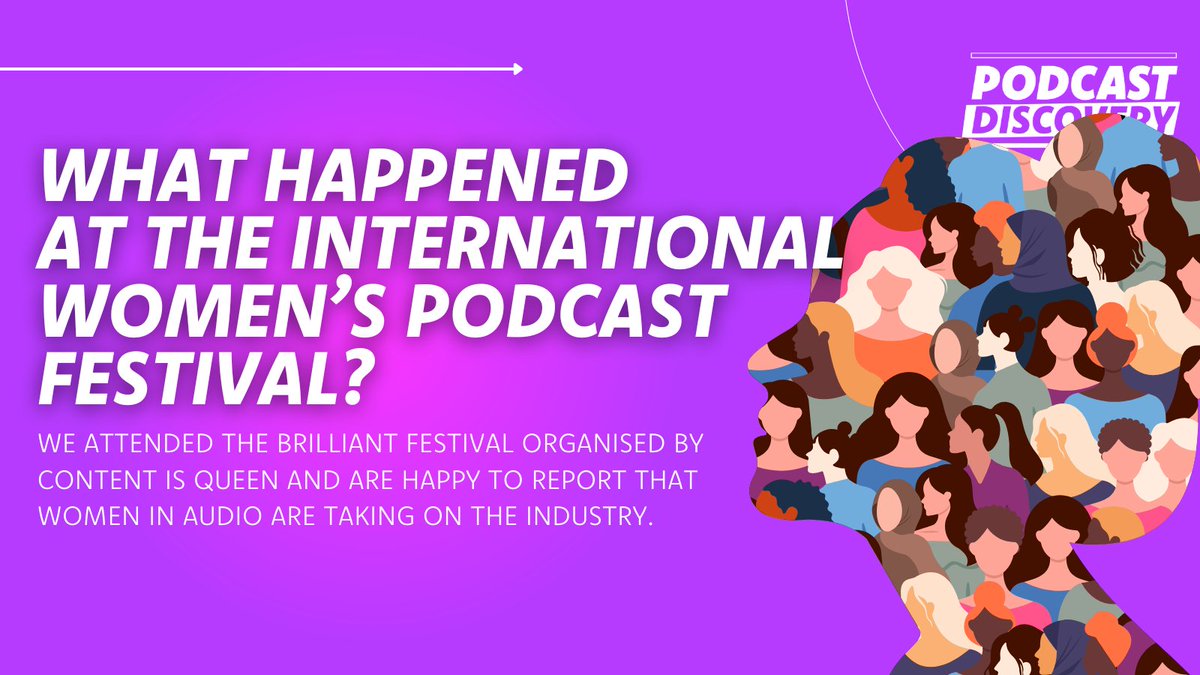 Podcast Discovery (@podcastdisco) on Twitter photo The International Women’s Podcast Festival by <a href="/ContentisQn/">Content is Queen</a> was a game-changer 🔥
We loved our time at the fest so thought we'd write about it in our blog.
And if you need help with your female-led podcast - we’re here! 🙌
podcastdiscovery.com/2024/10/14/int… The International Women’s Podcast Festival by <a href="/ContentisQn/">Content is Queen</a> was a game-changer 🔥
We loved our time at the fest so thought we'd write about it in our blog.
And if you need help with your female-led podcast - we’re here! 🙌
podcastdiscovery.com/2024/10/14/int…