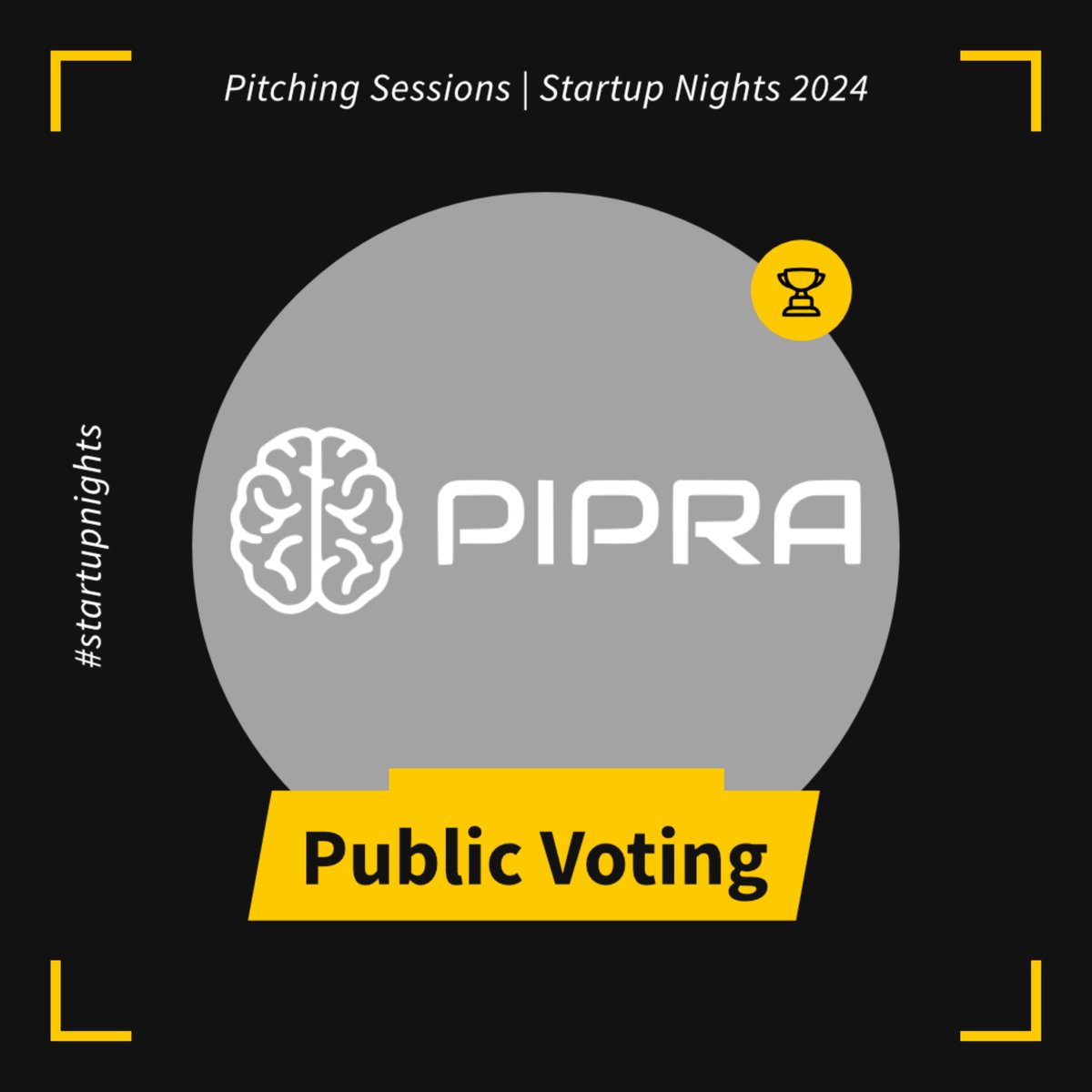 🚀 Vote Now for Your Favorite Startup! <a href="/PipraAG/">PIPRA</a>  🚀 

The Startup Nights Pitching Competition is live, and your vote can help us secure a spot on stage at Startup Nights 2024! 🎤

Support your favorite founders by casting your vote before 20 October 2024. The startup with the