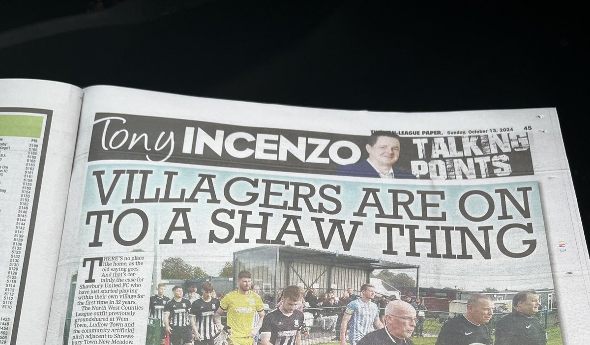 Shawbury United FC tweet media