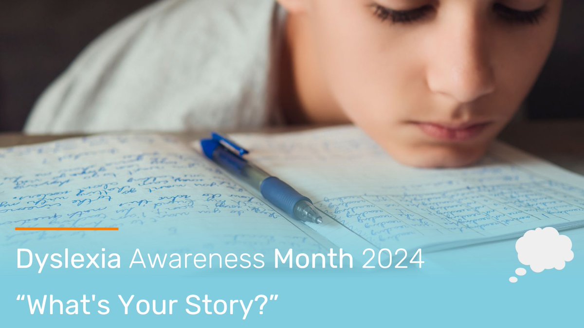 Dyslexia Awareness Month 2024
theme is “What's Your Story?”
Every story is different – showcasing the diversity of the dyslexic community. #CelebrateDyslexia #EmpowerDyslexia #dyslex #dyslexiaawareness #dyslexiaawarenessmonth #WhatsYourStory #dyslexiapower #dyslexiatests