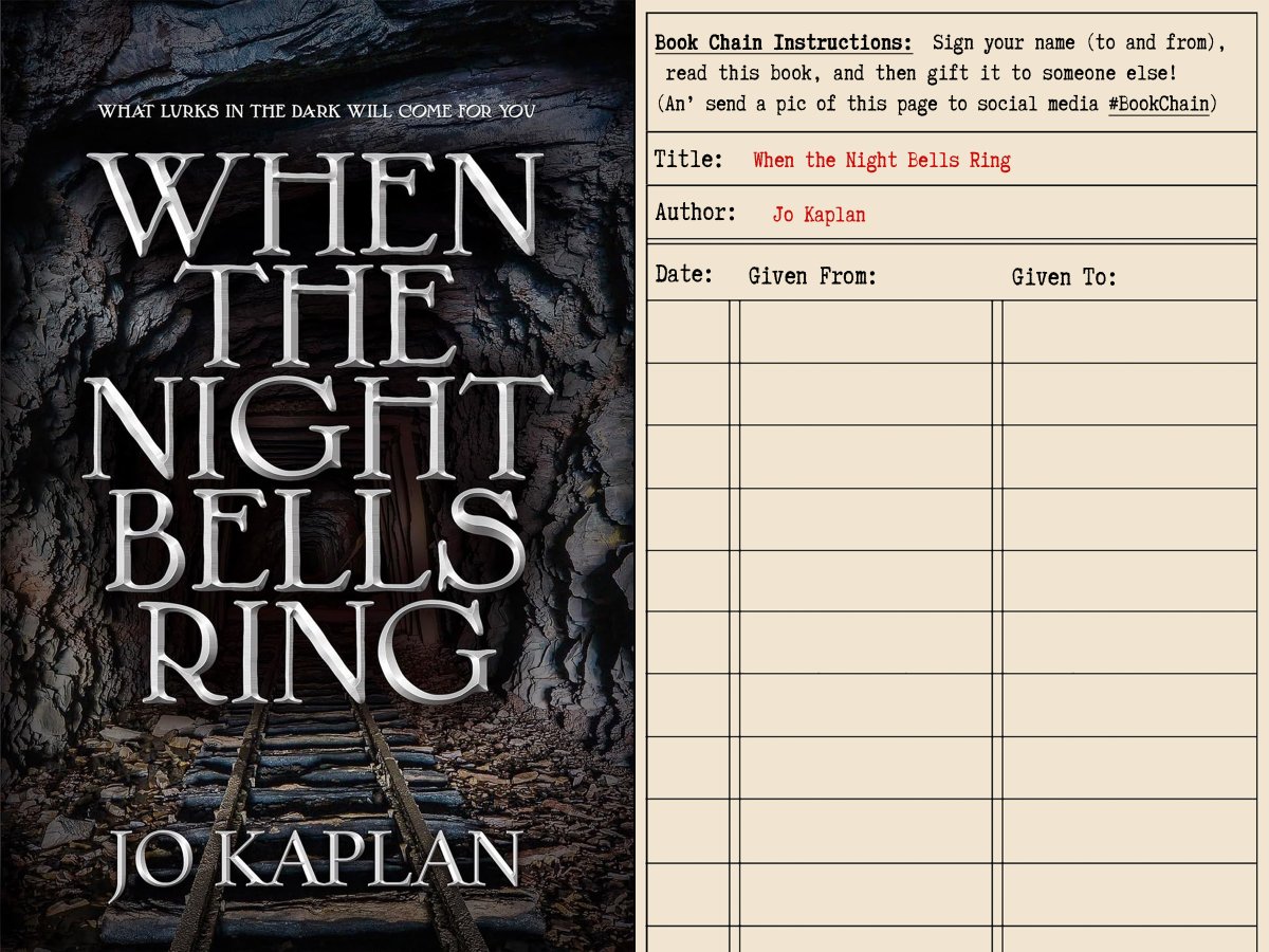 ericjguignard's tweet image. Highlighting #BookChain 11!

WHEN THE NIGHT BELLS RING (@CamCatBooks) by @JoannaPary:

Tracked as ericjguignard.blogspot.com/2024/10/book-c…

Where to next? Only chance and the last reader involved may determine! #BookChainChallenge