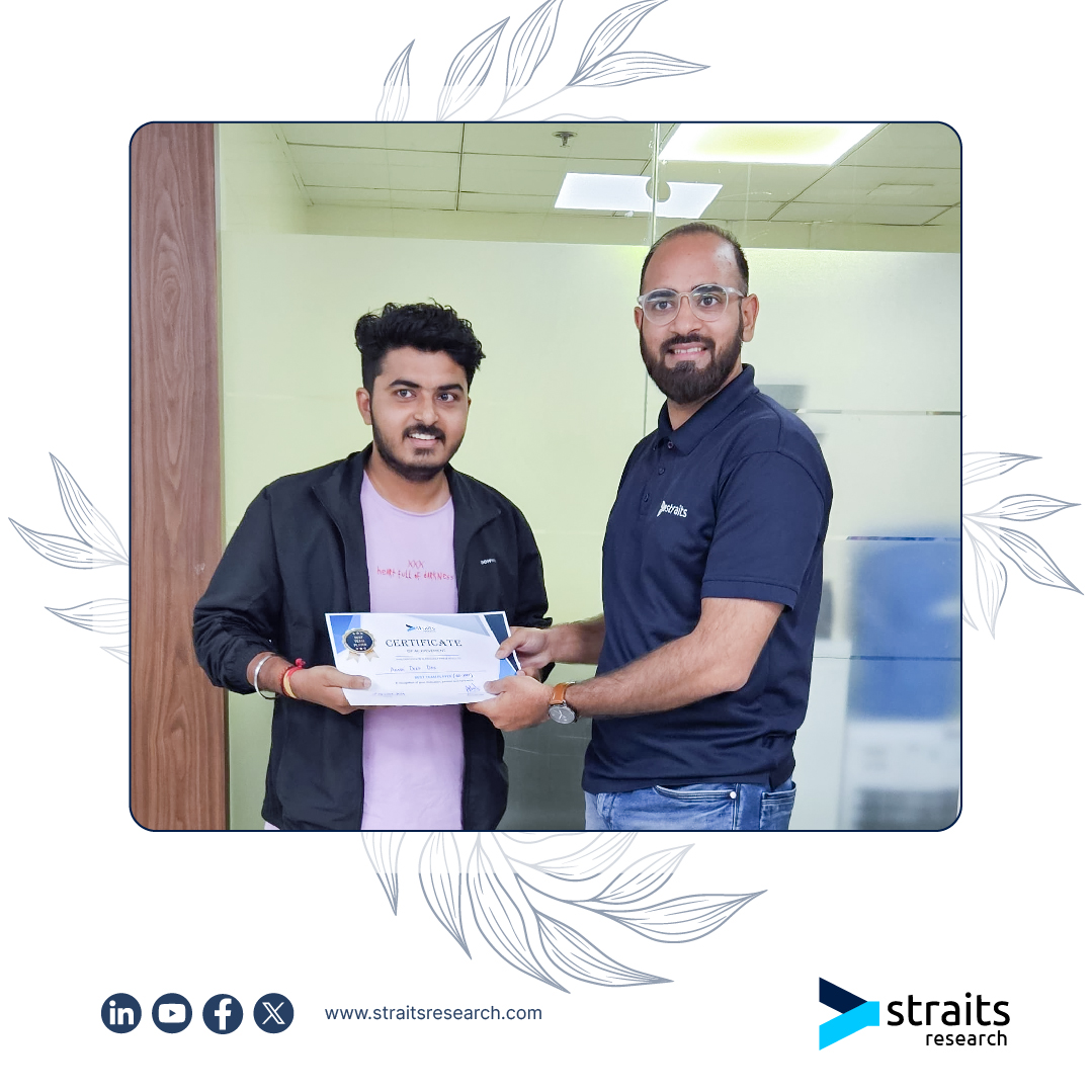 @straits_research is proud to recognize its outstanding team members for their exceptional performance this quarter. 🎉
✨𝗗𝗶𝗮𝗻𝗮 𝗙𝗲𝗿𝗻𝗮𝗻𝗱𝗲𝘀
✨𝗛𝗶𝗿𝗱𝗮𝘆 𝗞𝗼𝘁𝗵𝗮𝗿𝗶
✨𝗔𝗸𝗮𝘀𝗵𝗱𝗲𝗲𝗽 𝗗𝗮𝘀
Congratulations to all the winners for their remarkable efforts!