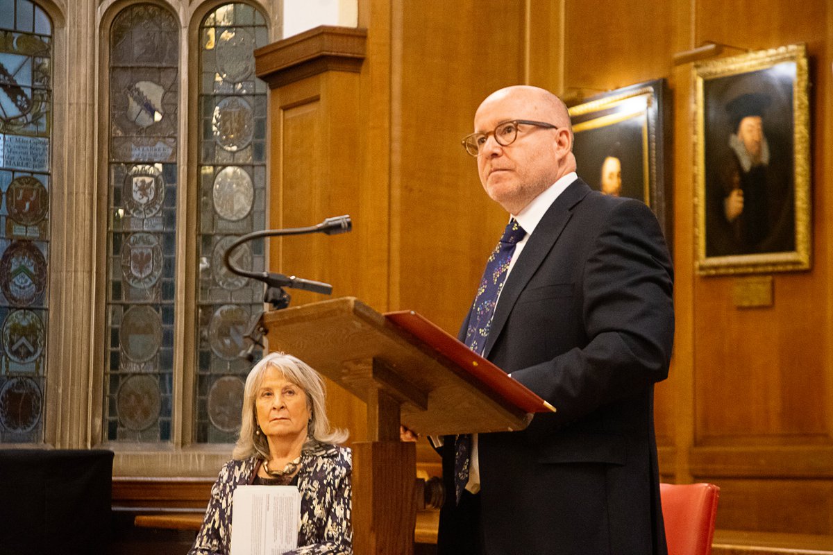 attorneygeneral's tweet photo. The Attorney General, Lord Hermer KC, delivered the @BinghamCentre Lecture on the Rule of Law, a guiding principle for this Government. @BIICL https://t.co/o5fGNLmd9i