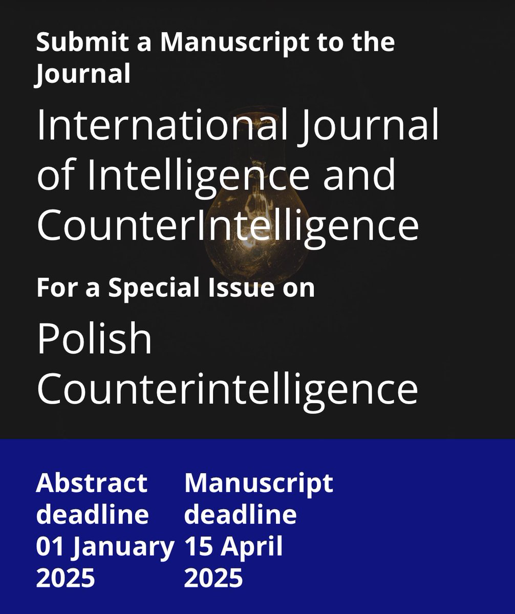 Intel_IJIC's tweet photo. New CFP for a special issue on Polish CI. See details here: https://t.co/T0Z36GlUtR https://t.co/QpD7jnHoJE