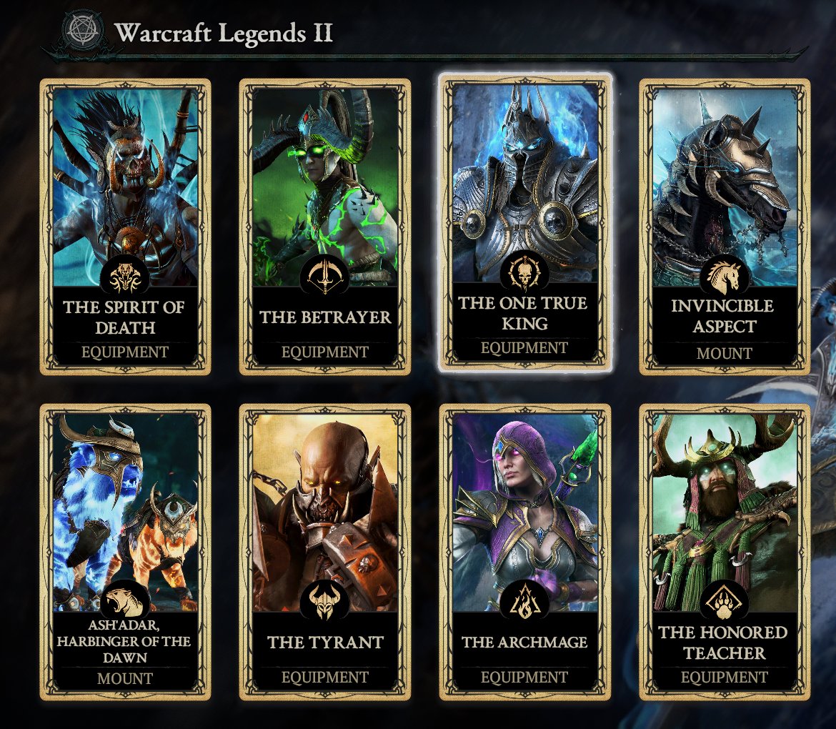 I have 1 shop code to unlock most/all of the #DiabloIV #VesselfofHatred WoW Legends 2 cosmetics!  Includes 2 mounts!  

Enter:

✅ Like &amp; Share this post
✅ Subscribe to my YouTube &amp; comment on this community post: youtube.com/@seattlewitch/…

Giveaway ends on 10-20 #DiabloPartner