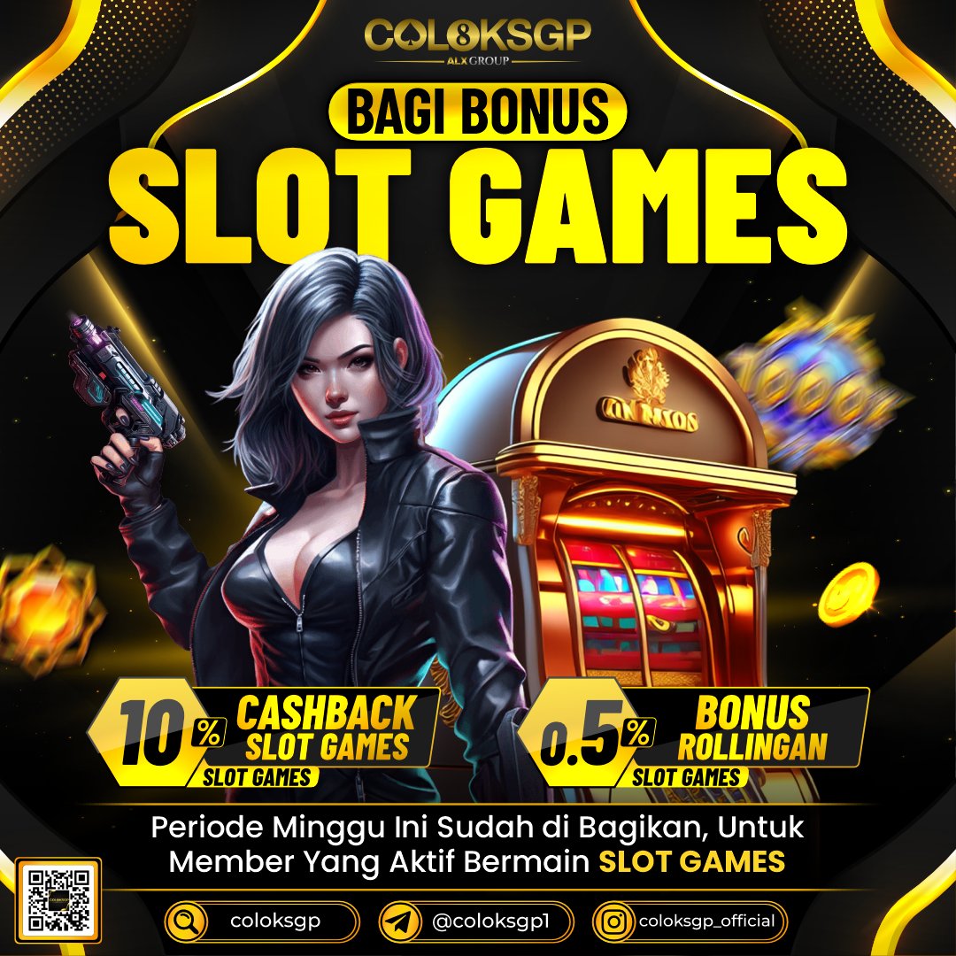 coloksgp1's tweet photo. 📣INFO BONUS ROLLINGAN &amp; CASHBACK MINGGUAN📣

⚡️Untuk Bonus Rollingan SLOT sebesar 0.50% Tanpa Batas &amp; CASHBACK SLOT sebesar 5% - 10% bagi yang mengalami kekalahan di slot dengan minimal 500 Rupiah.
Periode minggu ini sudah di bagikan ke user ID yang aktif bermain ya bosku⚡️ https://t.co/tQPPZsZN6h