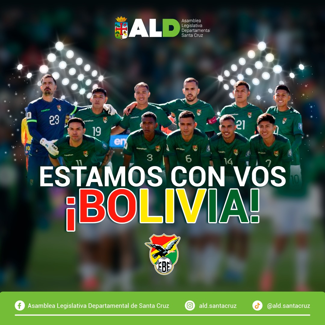 ¡Estamos con vos Bolivia!🇧🇴