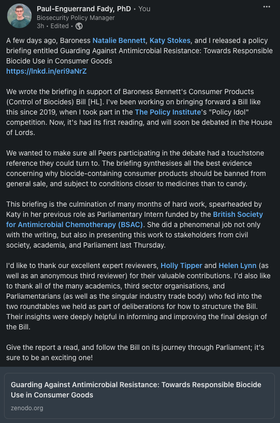 Dr Paul-Enguerrand Fady tweet media