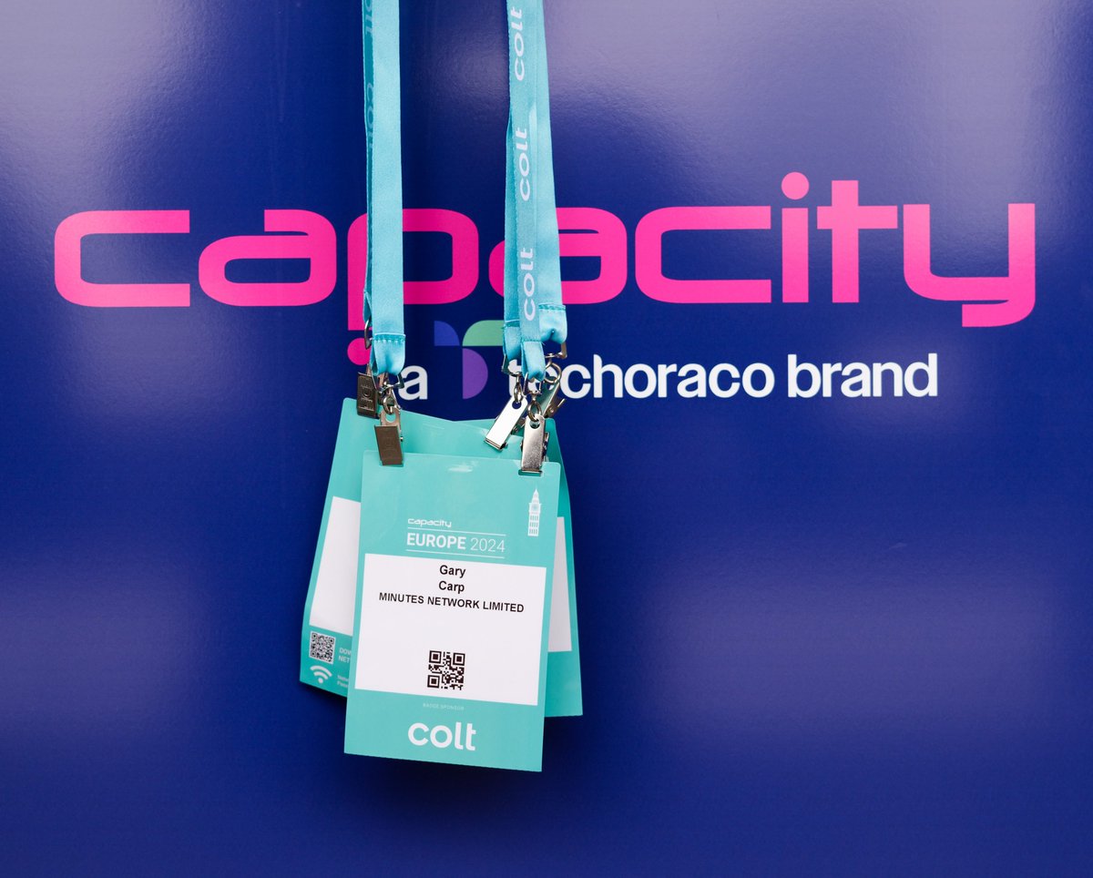 Minutes_Network's tweet photo. The Minutes Network Team is excited to attend #CapacityLondon this week! We're looking forward to connecting with global telecom leaders in the industry.
"Capacity Media is the premier and most trusted source of information and networking for those #KeepingTheWorldConnected, made up of the global connectivity and digital infrastructure communities."
https://t.co/j5mTL1rEQv
#DePIN #Blockchain