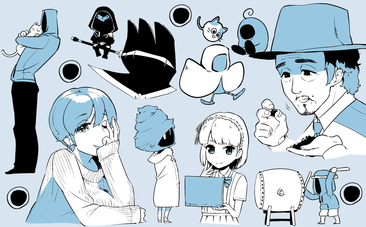 #shu3no
タグ記念に過去絵再掲 