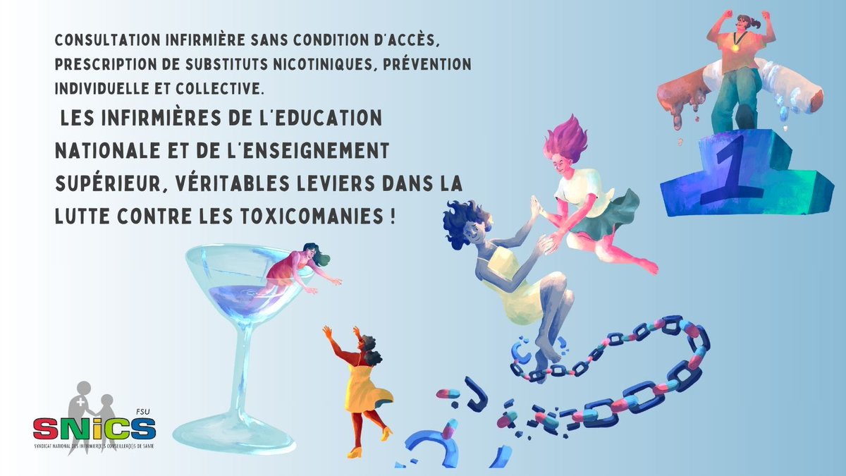 SNICS_FSU's tweet photo. Les + exposés sont les adolescents en manque de repères, prise de risque, transgression, mal-être, luttons efficacement grâce à la #consultationinfirmière dans tous les collèges, lycées, Sup  #prevention #sante
@fsu_nationale @gdarrieussecq @USLSyndicat 
https://t.co/gSJZNMrud2 https://t.co/5vfLuGdBJk