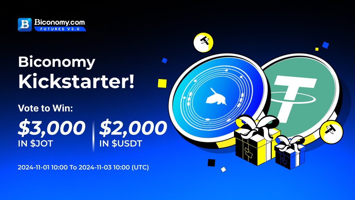 BiconomyCom's tweet image. 🚀 #Biconomy &amp;amp; #JOT Kickstarter - $3,000 in $JOT and $2,000 in $USDT Airdrops! 🚀

Biconomy is thrilled to launch another session of #Kickstarter, where users can commit USDT Tokens to win #airdrop rewards!🚀

We will be showcasing the @JotArts project on this Kickstarter session