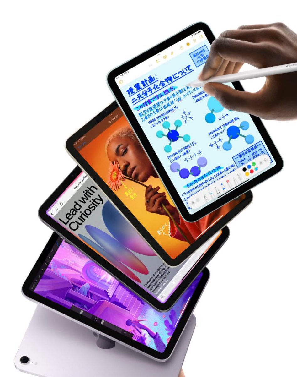 NikiasMolina's tweet photo. Apple announces new iPad mini.

Here’s what’s (actually) new. 👇🏼 https://t.co/WYYprsML94