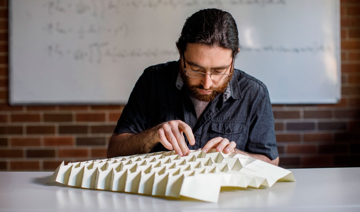 By studying the mathematics of origami — how to turn 2D “crease patterns” into 3D shapes -– researchers have been able to design massive solar panels that can be folded up and transported into space, robots that swim through water to collect environmental data, stents that travel