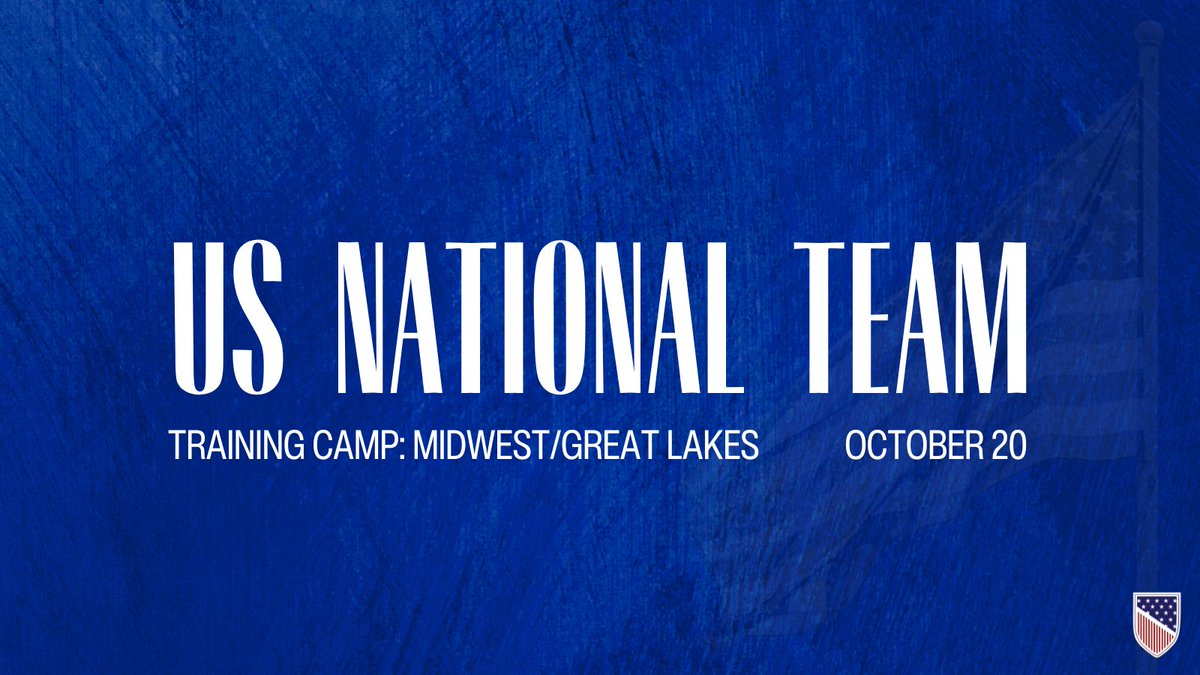 USNT Training Camp
Oct. 20, 10AM – 2 PM EDT
1901 S Tiger Dr, Yorktown, IN 47396

The event will facilitated by USNTDA Assistant Coaches Kennedy Murphy and Jack Levy with assistance from Tad Walters and be held rain or shine. Fields are grass. 

REGISTER: givebutter.com/byYxfy