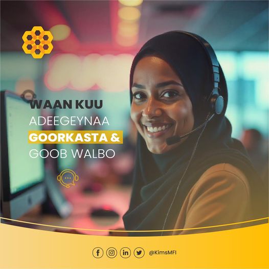 We are ready for you anytime anywhere.

#kimsmicrofinance #somalia #mogadishu
