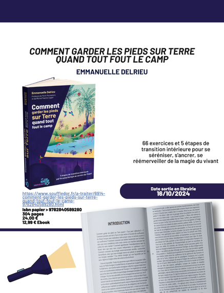 edSouffledor's tweet photo. 📚 Nouveautés en librairie dès le 16/10/2024 !

La communauté Loutopia d'Audrey &amp; Ludovic Gicquel

Et si le tantra changeait le monde ? de Sophia &amp; Nartan

De mémoire de fœtus d'Edmée Gaubert

Comment garder les pieds sur Terre d'Emmanuelle Delrieu

#Nouveautés #LeSouffleDor https://t.co/IMGX7b3FJK