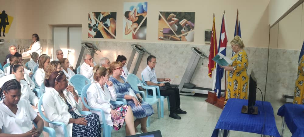 VII Jornada Científica y Forum de Ciencia y Técnica hoy en nuestra institucióncomo parte de la Jornada Camilo-Ché, ratificando la solidaridad con el pueblo palestino y aperturando así las actividades por el día de la Medicina Latinoamericana. #CubaViveYTrabaja #CubaPorLaVida