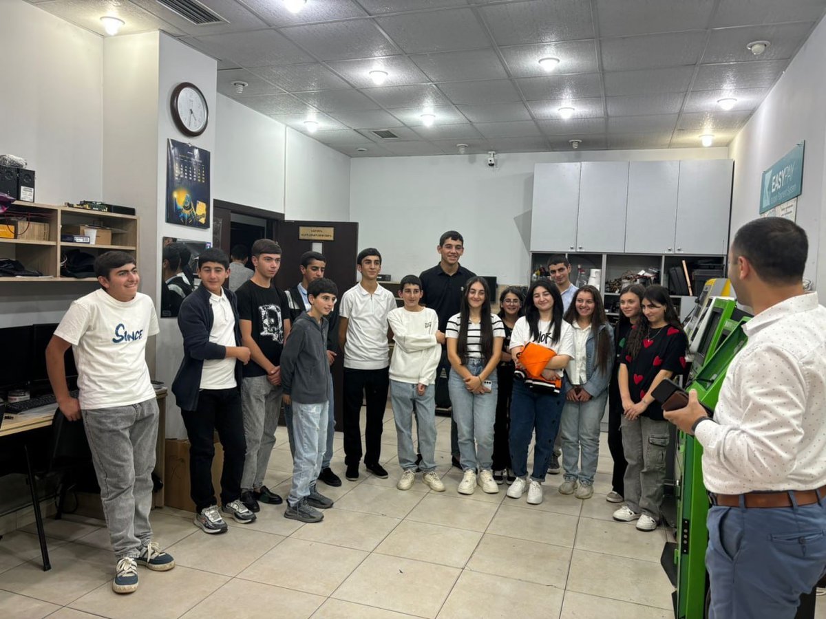 Teach For Armenia (@teachforarmenia) on Twitter photo ๐ฑ EasyPay is our Nation-Builder sponsor of Tsaghkahovit School! Thanks to their support, Teacher-Leader Alvard Rostomyan teaches IT. Recently, students visited EasyPayโs HQ in Yerevan for career insights. ๐ Interested in investing in education? Email info@teachforarmenia.org! ๐ฑ EasyPay is our Nation-Builder sponsor of Tsaghkahovit School! Thanks to their support, Teacher-Leader Alvard Rostomyan teaches IT. Recently, students visited EasyPayโs HQ in Yerevan for career insights. ๐ Interested in investing in education? Email info@teachforarmenia.org!
