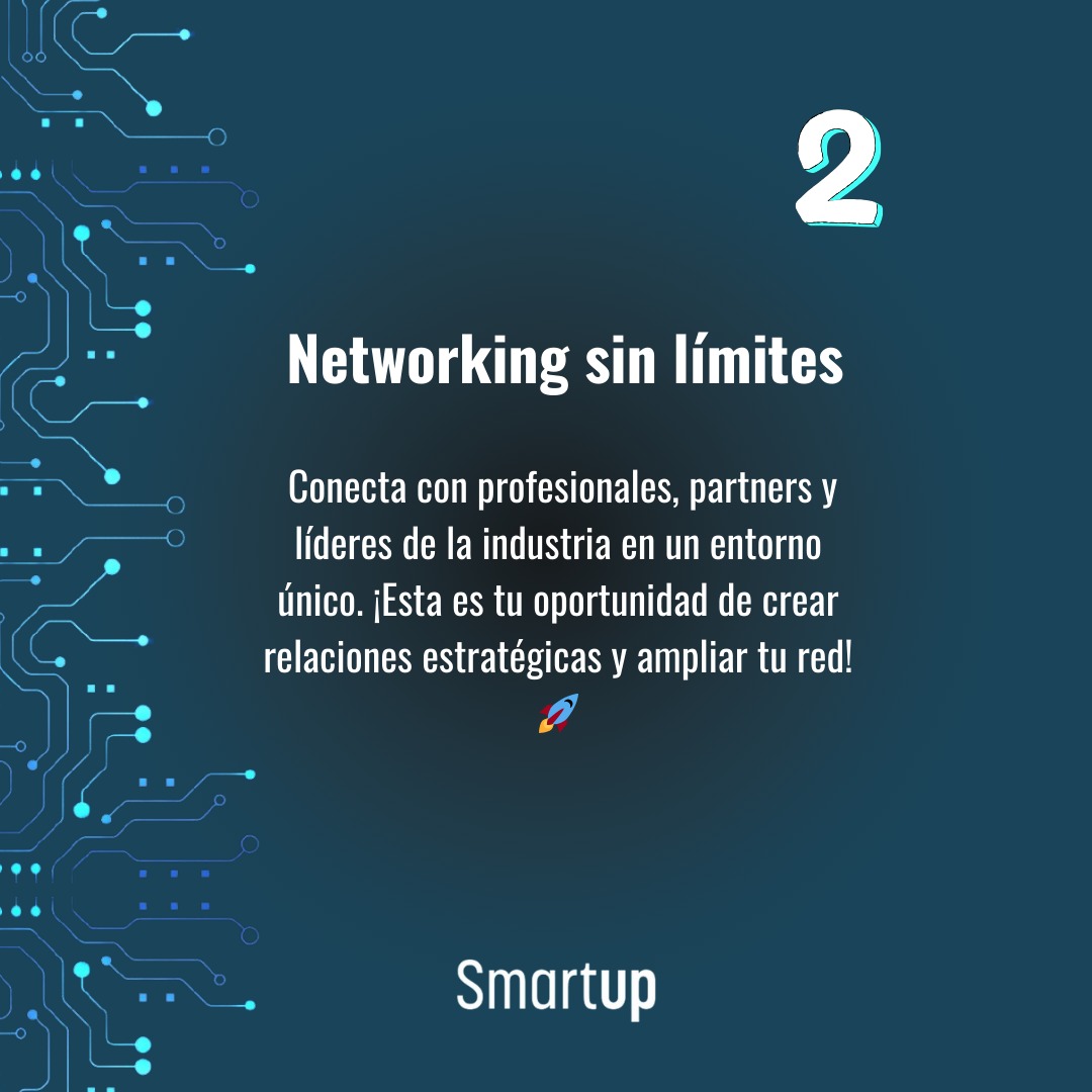 Smartup_Digital's tweet image. ✨ Te contamos 4 motivos clave por los que no puedes faltar al @MadridTechShow. Desde oportunidades de aprendizaje hasta visibilidad para tu empresa. ¡Descúbrelos y no te quedes fuera! 🔝

#MadridTechShow #EshowMadrid, #TechnologyForMarketing #BigDataAIWorld #DataCentreWorld