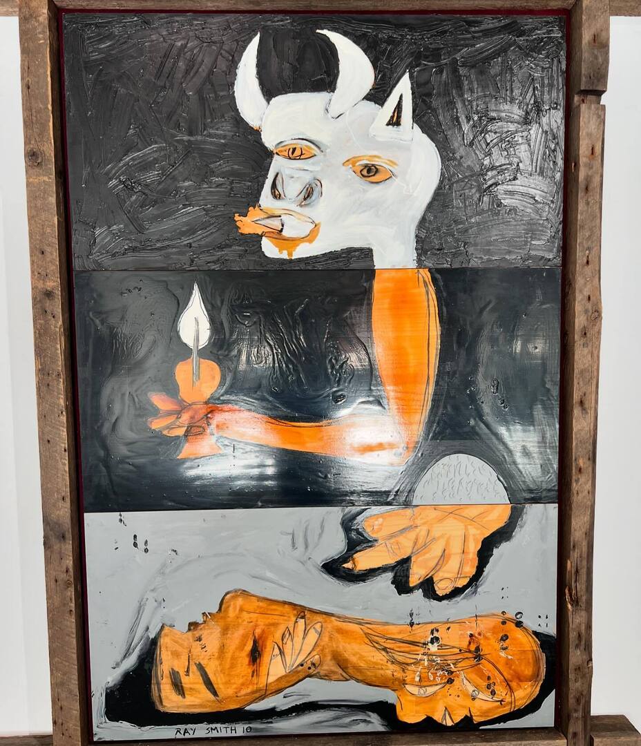 MarcUrselli's tweet image. #RaySmith @raysmithstudio exhibit “Nepantia” at Ethan Cohen gallery @ethancohengallery in Chelsea instagr.am/p/DBJa39KxVaY/