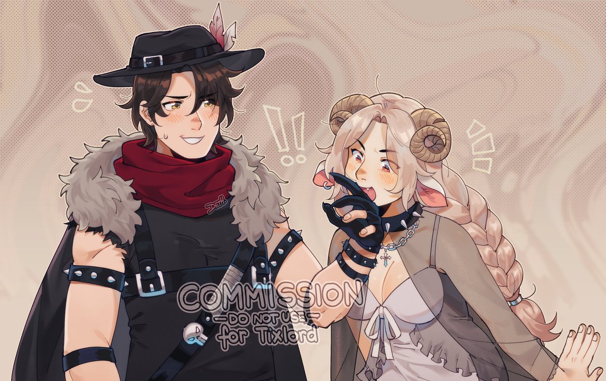 coммission for <a href="/Tixlord/">Tixlord 🎸</a> 🐑 #VGenComm