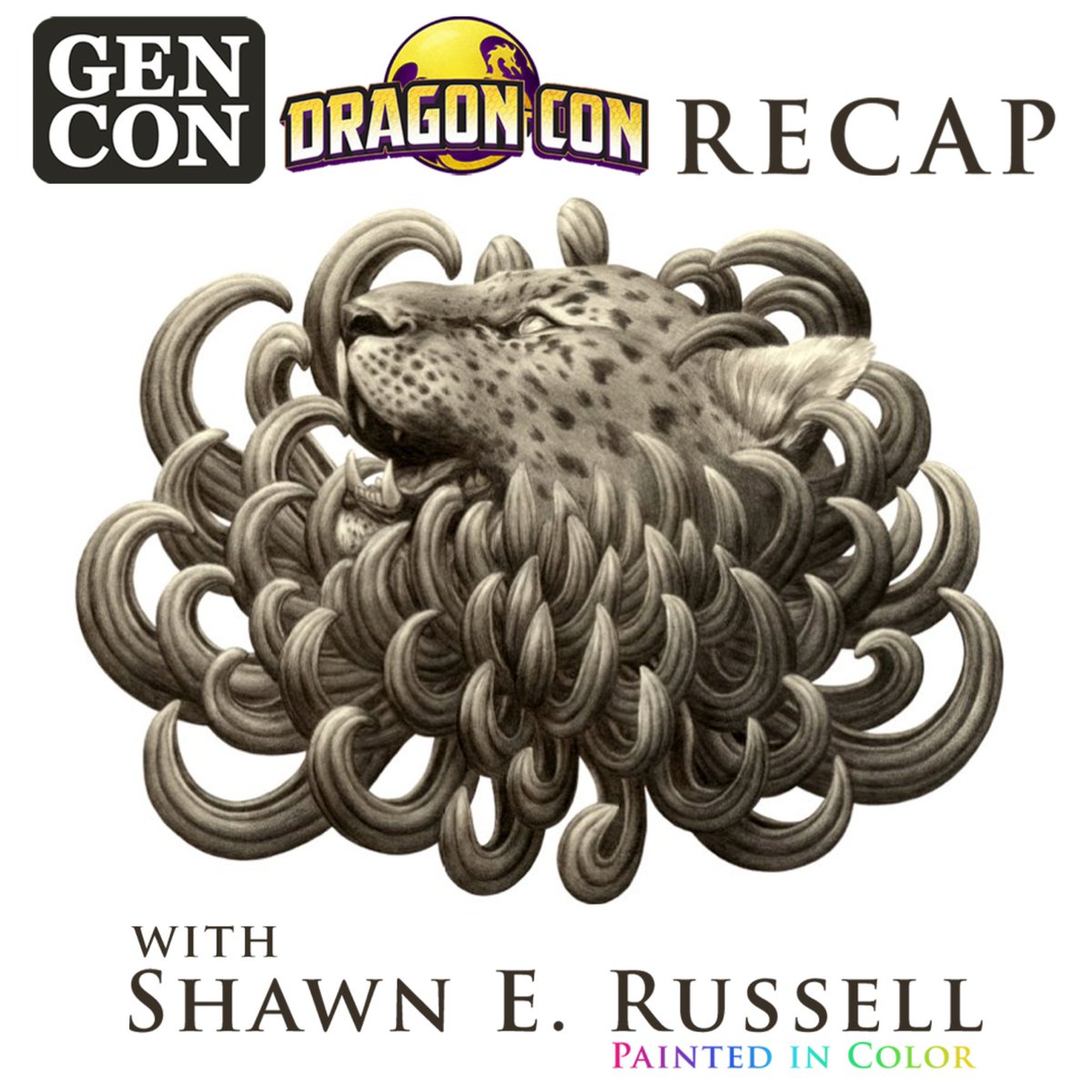 Shawn E. Russell 🌸 Grand Rapids Comic Con E6 (@shawnerussellrt) on Twitter photo So late posting this, but I got to participate in a recap of <a href="/Gen_Con/">Gen Con</a> and <a href="/DragonCon/">💐🌼Dragon Con 🌹🌺</a> with the amazing <a href="/Labillustration/">🖤✊🏾Evui @ Dragon*Con Pop & Comics E4</a>, Eric Wilkerson, and <a href="/mllemiaaraujo/">Mia Araujo-mailing list, BSky, Patreon, instagram</a> on their podcast @paintedincolor! They always have great wisdom to share so give them a listen and a follow! So late posting this, but I got to participate in a recap of <a href="/Gen_Con/">Gen Con</a> and <a href="/DragonCon/">💐🌼Dragon Con 🌹🌺</a> with the amazing <a href="/Labillustration/">🖤✊🏾Evui @ Dragon*Con Pop & Comics E4</a>, Eric Wilkerson, and <a href="/mllemiaaraujo/">Mia Araujo-mailing list, BSky, Patreon, instagram</a> on their podcast @paintedincolor! They always have great wisdom to share so give them a listen and a follow!