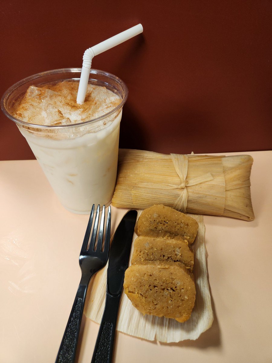 Did someone say pumpkin tamales? 👀🎃 

If you didn’t know - we offer dessert tamales every day! We offer Pumpkin, Apple &amp; Pecan, Chocolate, and Pineapple &amp; Raisin. Our dessert options vary day to day so call us beforehand if you’re looking for a specific kind  #pumpkinseason