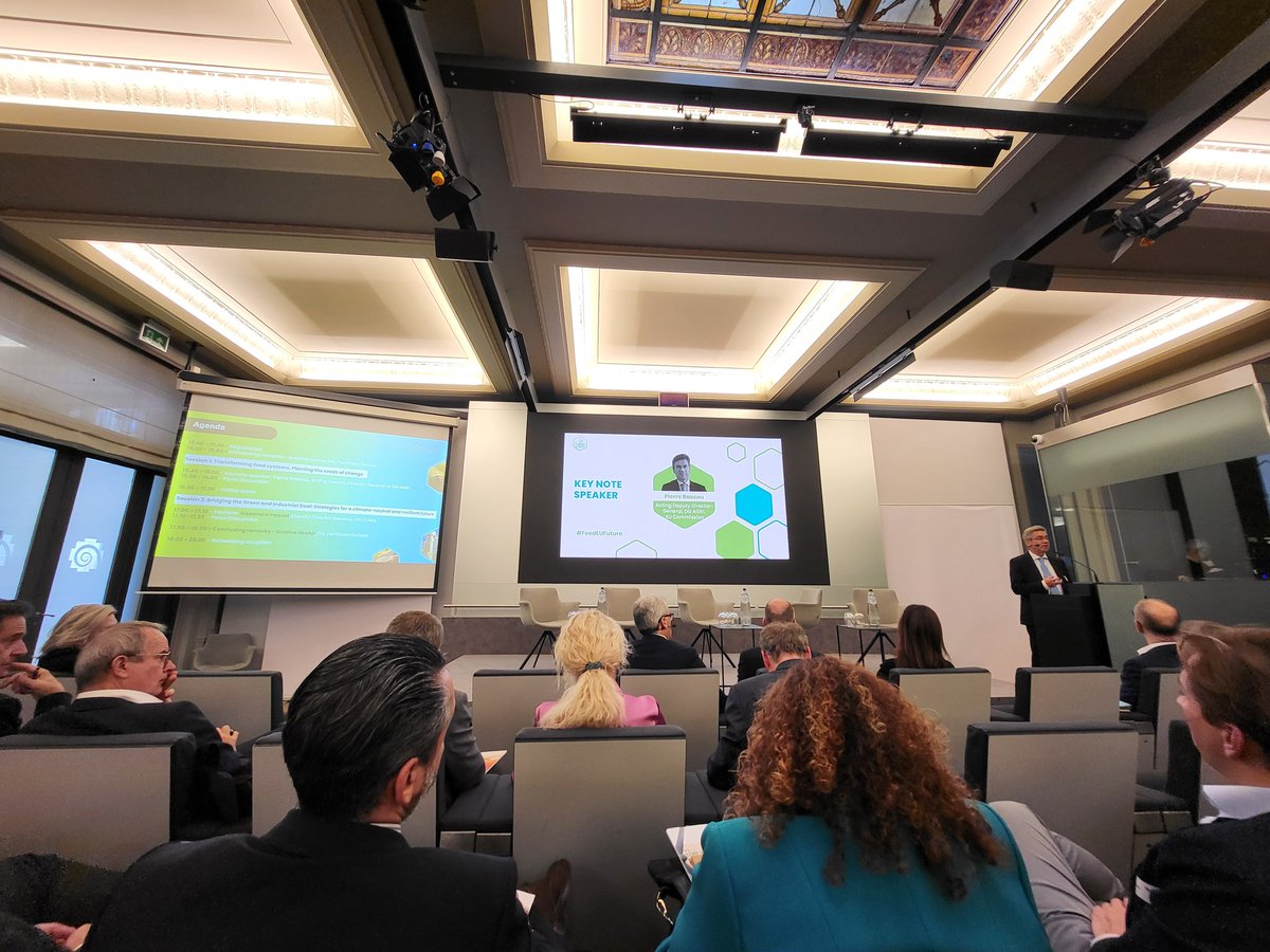 Opening of Fertilizers Europe Annual Conference "The Future of Agriculture and Food Production in the EU" with Pierre Bascou, acting Deputy Director-General,DG Agri,EU Commission
Low carbon agriculture production important