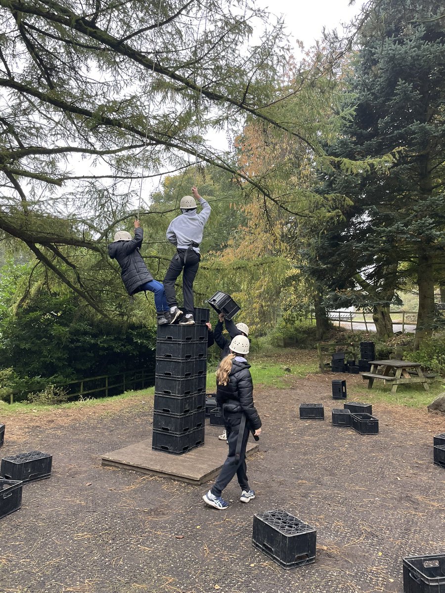 Group 9 on the crate tower 📦
<a href="/bedesnews/">Bede's Senior School</a> #BedesOP2024