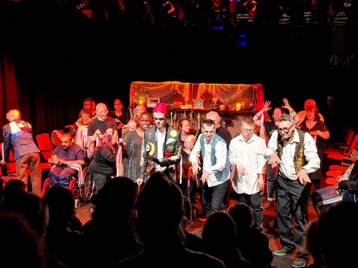 Aspire CBS (@aspirecbs) on Twitter photo Bravo!
Another spectacular show in the bag for <a href="/bstacleeds/">Bright Sparks Theatre Arts Company</a> and Emporium Curioso.
Well done to all involved in this stunning, spooky show.
#InclusiveArts #AbilitiesNotDisabilities #EmporiumCurioso Bravo!
Another spectacular show in the bag for <a href="/bstacleeds/">Bright Sparks Theatre Arts Company</a> and Emporium Curioso.
Well done to all involved in this stunning, spooky show.
#InclusiveArts #AbilitiesNotDisabilities #EmporiumCurioso