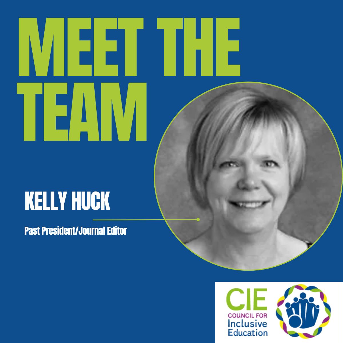 atainclusiveed's tweet image. Kelly Huck is the Past President of the Council for Inclusive Education. With several years of experience working with the Council, Kelly has also served as the former editor of the councils’ newsletter, “Inside Inclusion.”