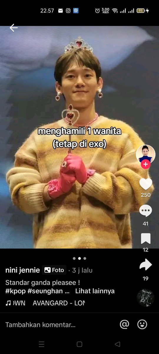 withexo_4885's tweet photo. Exo-L minta bantuannya rnb vt Tiktok ini 🙏🏻  Dan tolong hapus semua postingan kalian yang bantu naikin hastag buat fav mereka. Mereka gak layak dikasih empati. 

🖇️ https://t.co/8yRlTSWG28 https://t.co/5ZcK3Cb0Eg