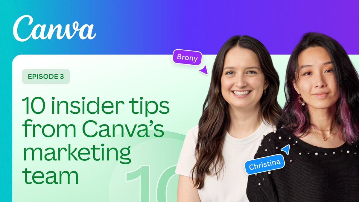 canva's tweet photo. Join the Canva for Marketing Webinar Series!

Transform your marketing strategy with the Canva for Marketing Webinar Series, offering insights from top CMOs, success stories from brands like Engel & Völkers, and tips from Canva's marketing experts.

Register Now: https://t.co/kfb50bdEPP