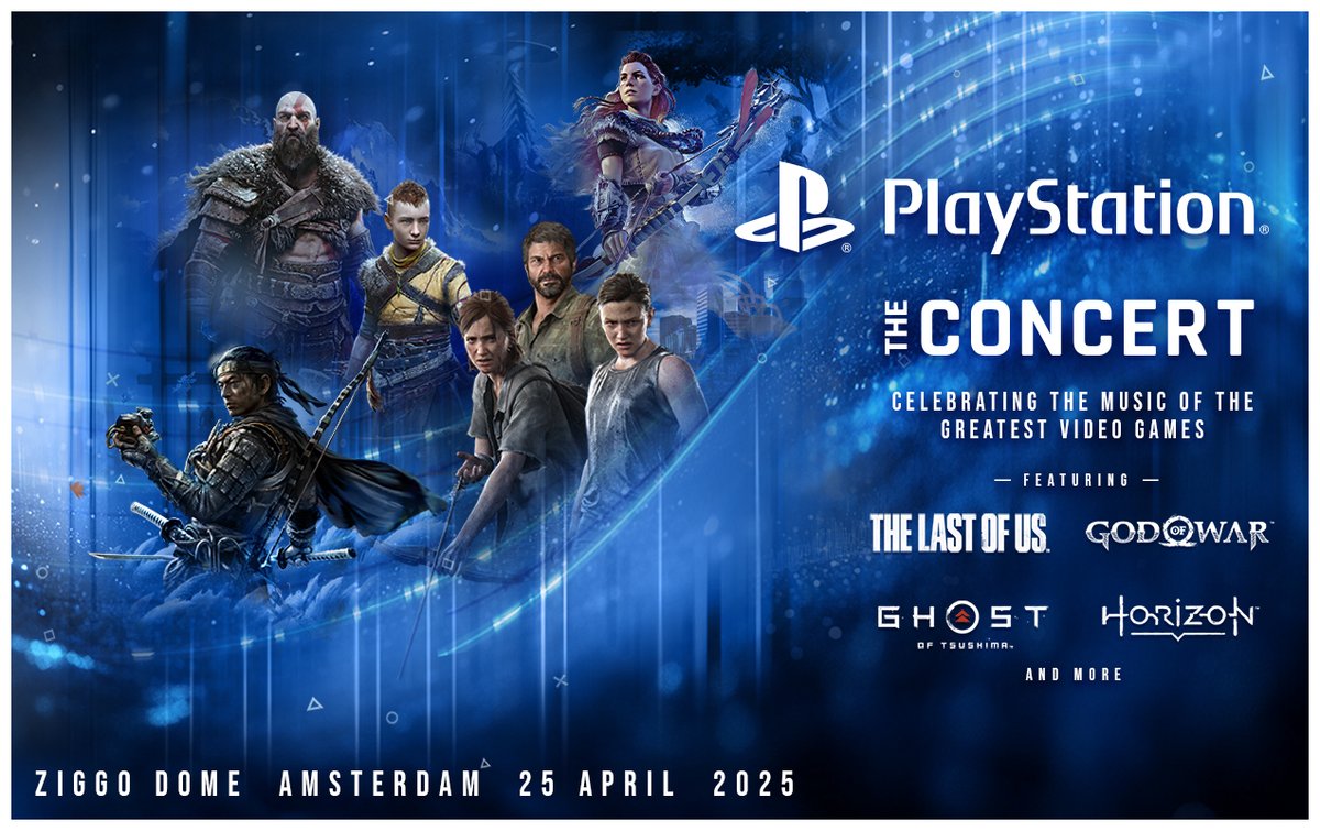 Op 29 april 2025 staat Playstation The Concert in de Ziggo Dome met een waanzinnige show die iconische gaming soundtracks tot leven brengt. BBereid je voor op legendarsiche soundtracks van vele PlayStation Hits! De verkoop start vrijdag 18 oktober om 16:00 via de website!