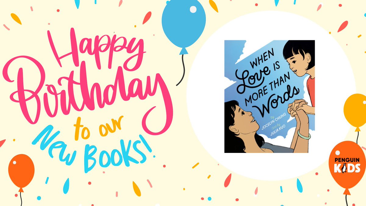 Penguin Kids (@penguinkids) on Twitter photo <a href="/ReeseW/">Reese Witherspoon</a> <a href="/xindiyanart/">Xindi Yan Art</a> <a href="/T_L_Mcbeth/">T. L. McBeth</a> @lisa_mcmann <a href="/SarahKurpiel/">Sarah Kurpiel 💫</a> <a href="/WheelerStudio/">Eliza Wheeler</a> <a href="/MarkFearing/">Mark Fearing</a> @storyguy1 Happy #BookBirthday to When Love Is More Than Words by <a href="/JocelynSChung/">Jocelyn Chung 鍾尚潔</a> & illustrated by Julia Kuo
A beautiful story about a family who shows their love in a multitude of ways Ages 3-7.
➡️bit.ly/3Ycb0Pb <a href="/ReeseW/">Reese Witherspoon</a> <a href="/xindiyanart/">Xindi Yan Art</a> <a href="/T_L_Mcbeth/">T. L. McBeth</a> @lisa_mcmann <a href="/SarahKurpiel/">Sarah Kurpiel 💫</a> <a href="/WheelerStudio/">Eliza Wheeler</a> <a href="/MarkFearing/">Mark Fearing</a> @storyguy1 Happy #BookBirthday to When Love Is More Than Words by <a href="/JocelynSChung/">Jocelyn Chung 鍾尚潔</a> & illustrated by Julia Kuo
A beautiful story about a family who shows their love in a multitude of ways Ages 3-7.
➡️bit.ly/3Ycb0Pb