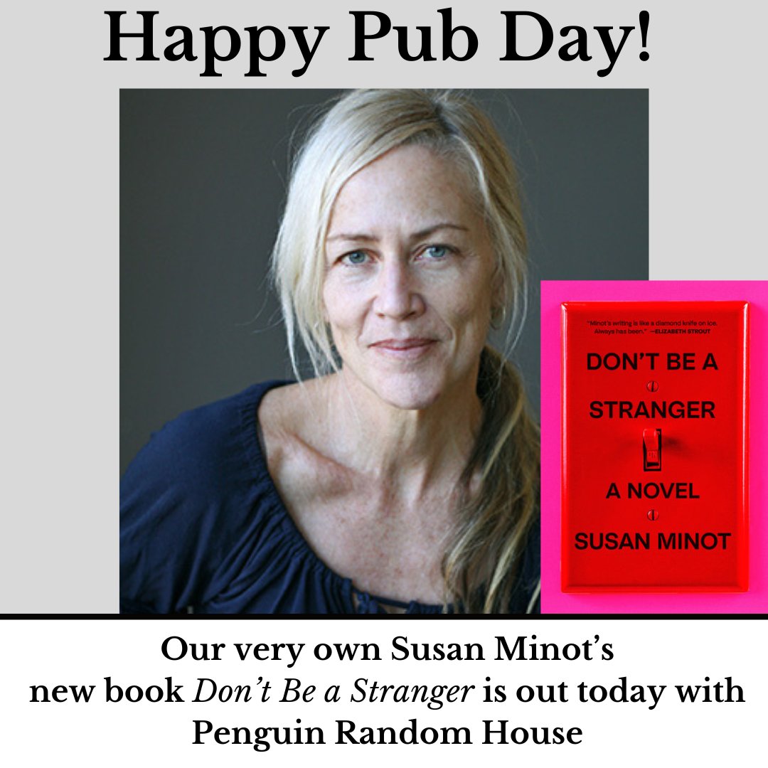 Stony Brook MFA in Writing & Lit (@stonybrookmfa) on Twitter photo Happy pub day to Creative Writing MFA Faculty member Susan Minot, whose new book Don't Be a Stranger is out today with Penguin Random House! @peguinrandomhouse <a href="/stonybrooku/">Stony Brook University</a> Happy pub day to Creative Writing MFA Faculty member Susan Minot, whose new book Don't Be a Stranger is out today with Penguin Random House! @peguinrandomhouse <a href="/stonybrooku/">Stony Brook University</a>